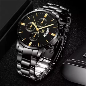 Luxury Stainless Steel Wrists Watched For Men