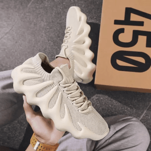 Soft EVA sole shoes men's fashion sneakers sport shoe-Beige