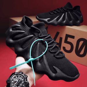 Soft EVA sole shoes men's fashion sneakers sport shoe-Black