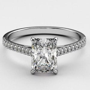 Diamond Cut Finger Ring Silver plated(Adjustable)